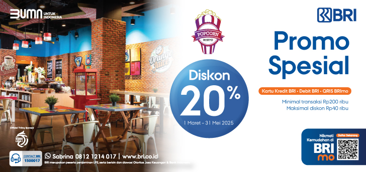 Promo Spesial Popcorn Resto