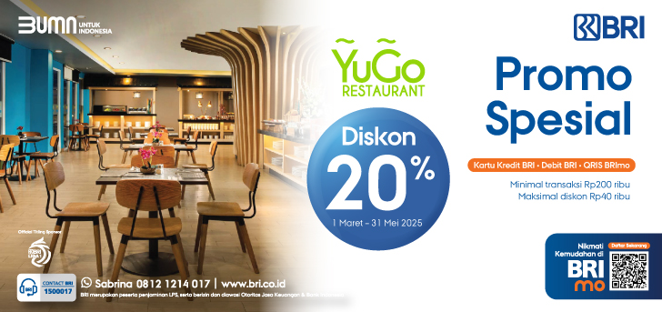 Promo Spesial Yugo Restaurant