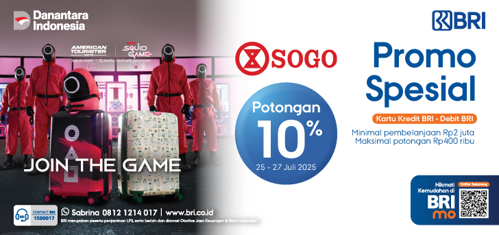 Promo Spesial Sogo - American Tourister