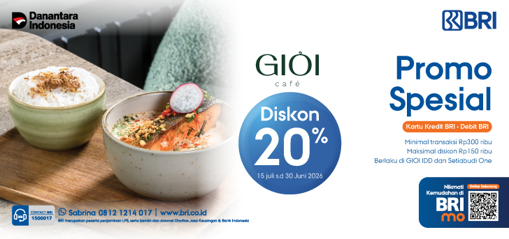 Promo Spesial GIOI Cafe