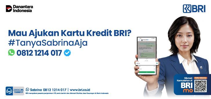 Sabrina-Apply Kartu Kredit BRI