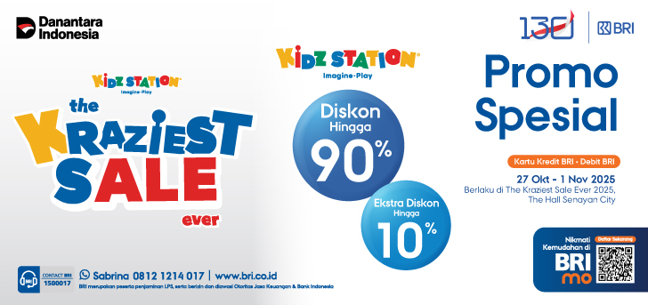 Promo Spesial Kidz Station Kraziest Sale Jakarta