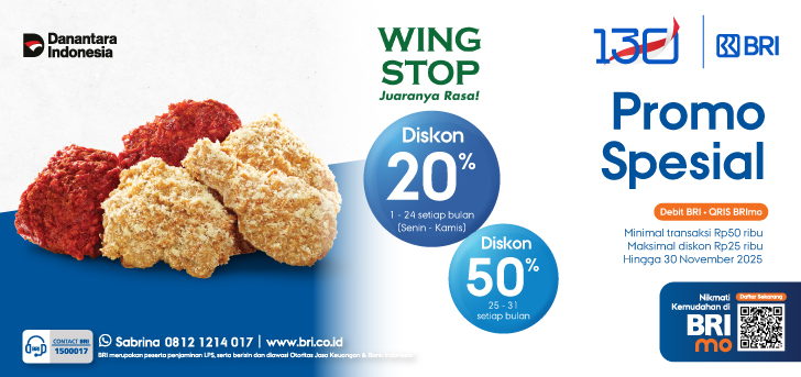 Promo Spesial Wingstop