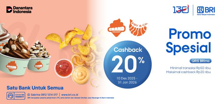 Promo Spesial Fry & Co x Grand Creamery