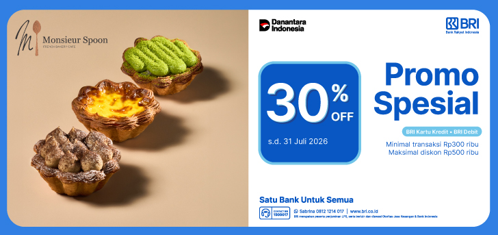 Promo Spesial Monsieur Spoon