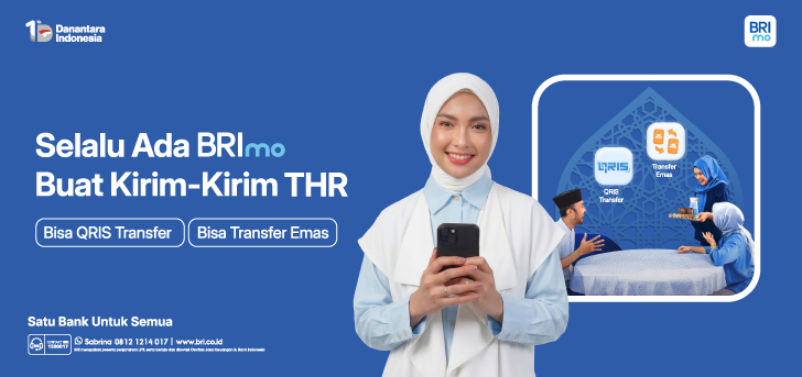 Berbagi THR Lebih Mudah dengan BRImo