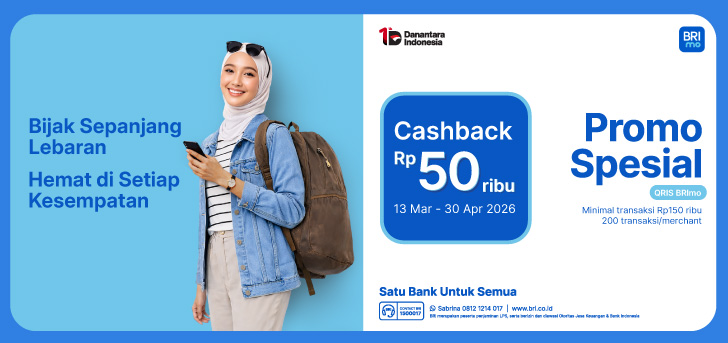 Promo Spesial Liburan Lebaran Bersama BRImo