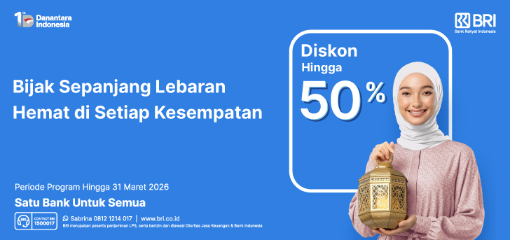 Promo Spesial BRI di Seluruh Indonesia Periode Maret 2026