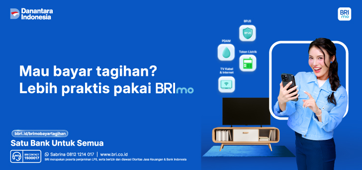 Bayar-Bayar Tagihan Lebih Mudah Pake BRImo