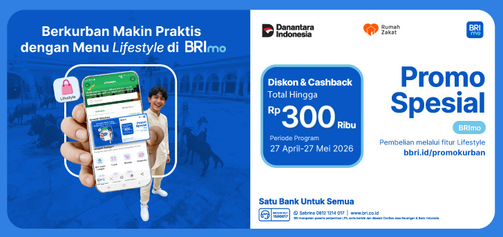 Qurban Praktis, Penuh Makna di BRImo