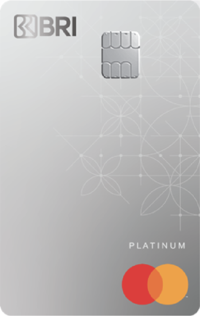 BRI Master Card Platinum Front